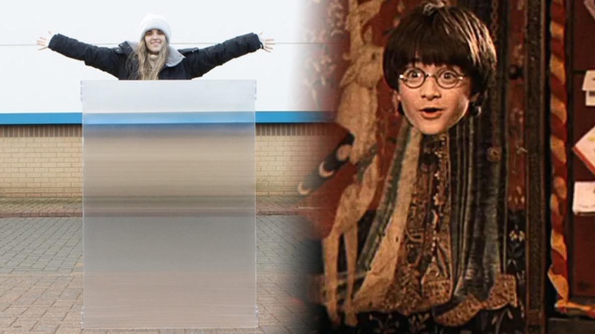 Harry Potter’ın Görünmezlik Pelerini Gerçek Oldu... ama Kalkan Olarak! [Video]