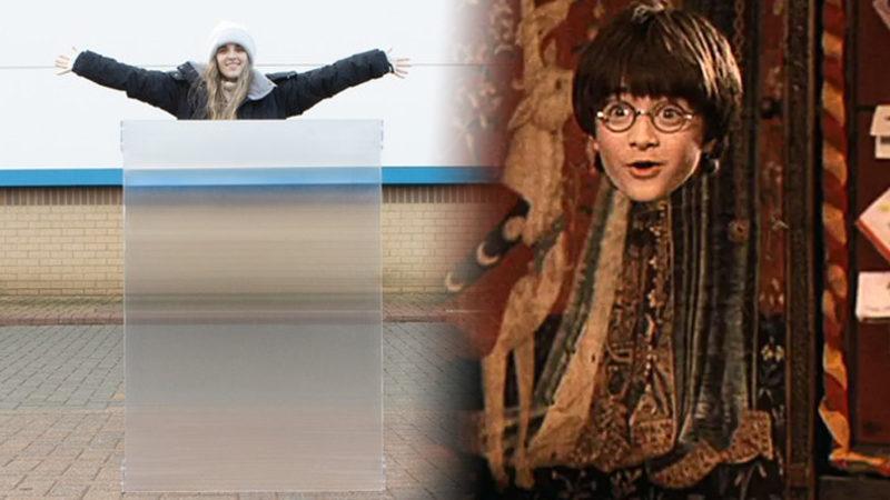 Harry Potter’ın Görünmezlik Pelerini Gerçek Oldu... ama Kalkan Olarak! [Video]