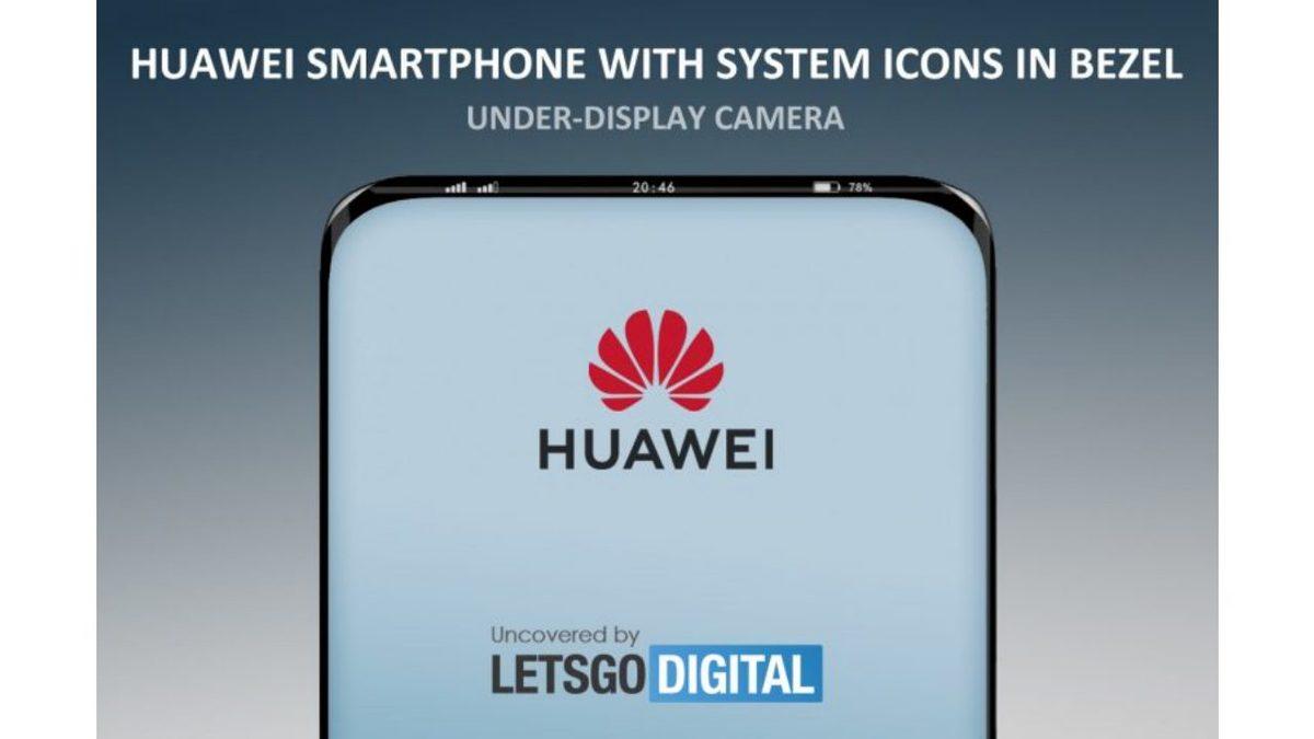 Huawei’den Bildirim Çubuğunu Telefonun Çerçevesine Taşıyan İlginç Patent