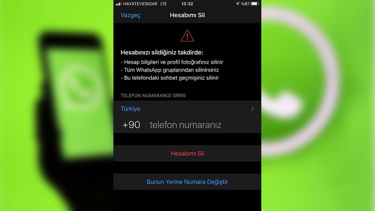 WhatsApp Hesabı Silme Nasıl Yapılır? (Android - iOS)