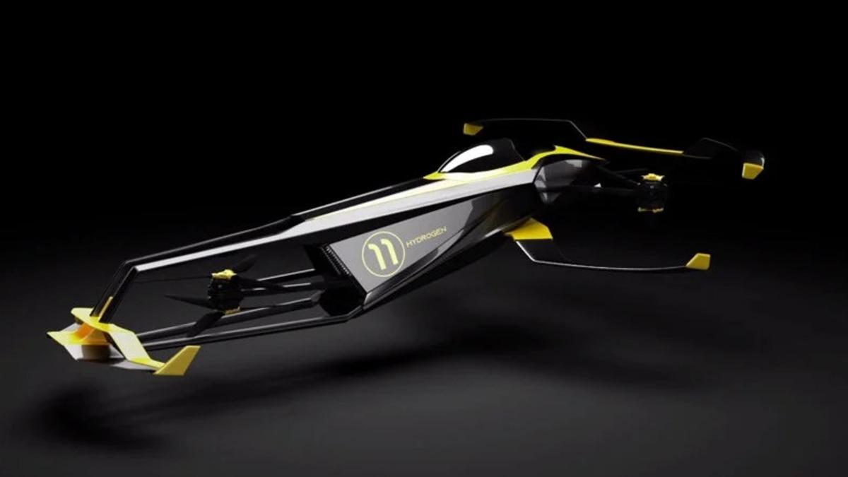 Hidrojenle Çalışan Uçan Formula 1 Aracı Tasarlandı