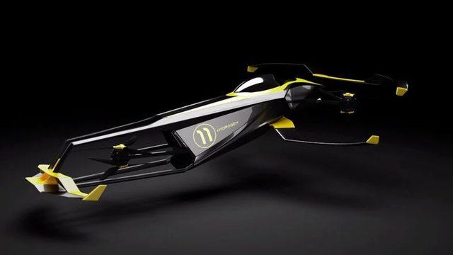 Hidrojenle Çalışan Uçan Formula 1 Aracı Tasarlandı