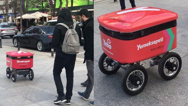 Yemeksepeti, Siparişleri Robotla Dağıtmak İçin Testlere Başladı: Daha Hızlı ve Risksiz Teslimat Amaçlanıyor