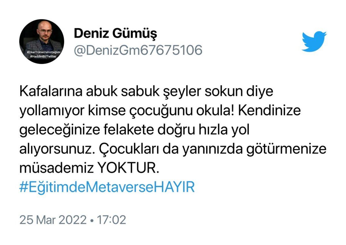 Milli Eğitim Bakanının Metaverse Açıklamaları Sonrası ’Eğitimde Metaverse’e Hayır’ Etiketi Gündem Oldu: İşte Gelen Garip Tepkiler