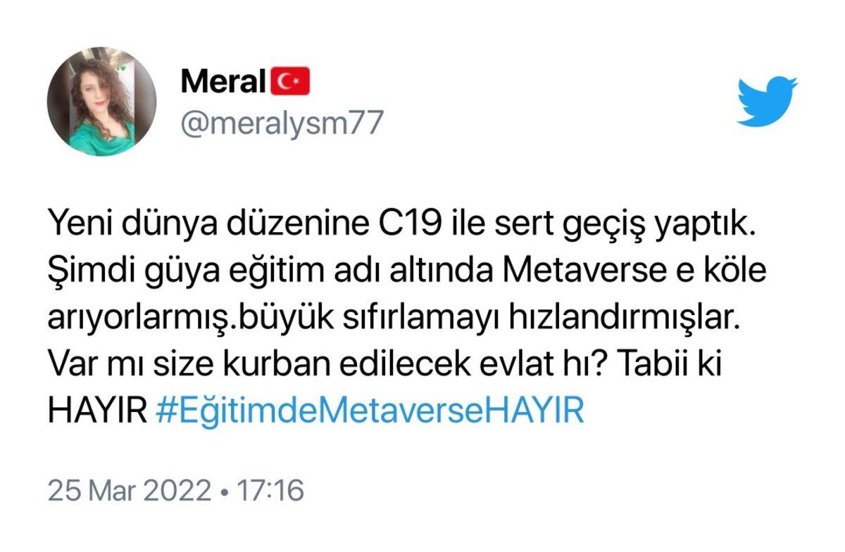 Milli Eğitim Bakanının Metaverse Açıklamaları Sonrası ’Eğitimde Metaverse’e Hayır’ Etiketi Gündem Oldu: İşte Gelen Garip Tepkiler