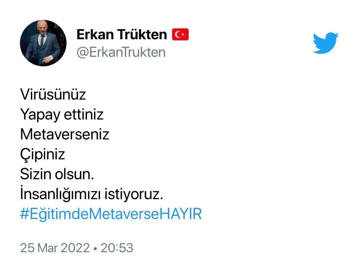 Milli Eğitim Bakanının Metaverse Açıklamaları Sonrası ’Eğitimde Metaverse’e Hayır’ Etiketi Gündem Oldu: İşte Gelen Garip Tepkiler