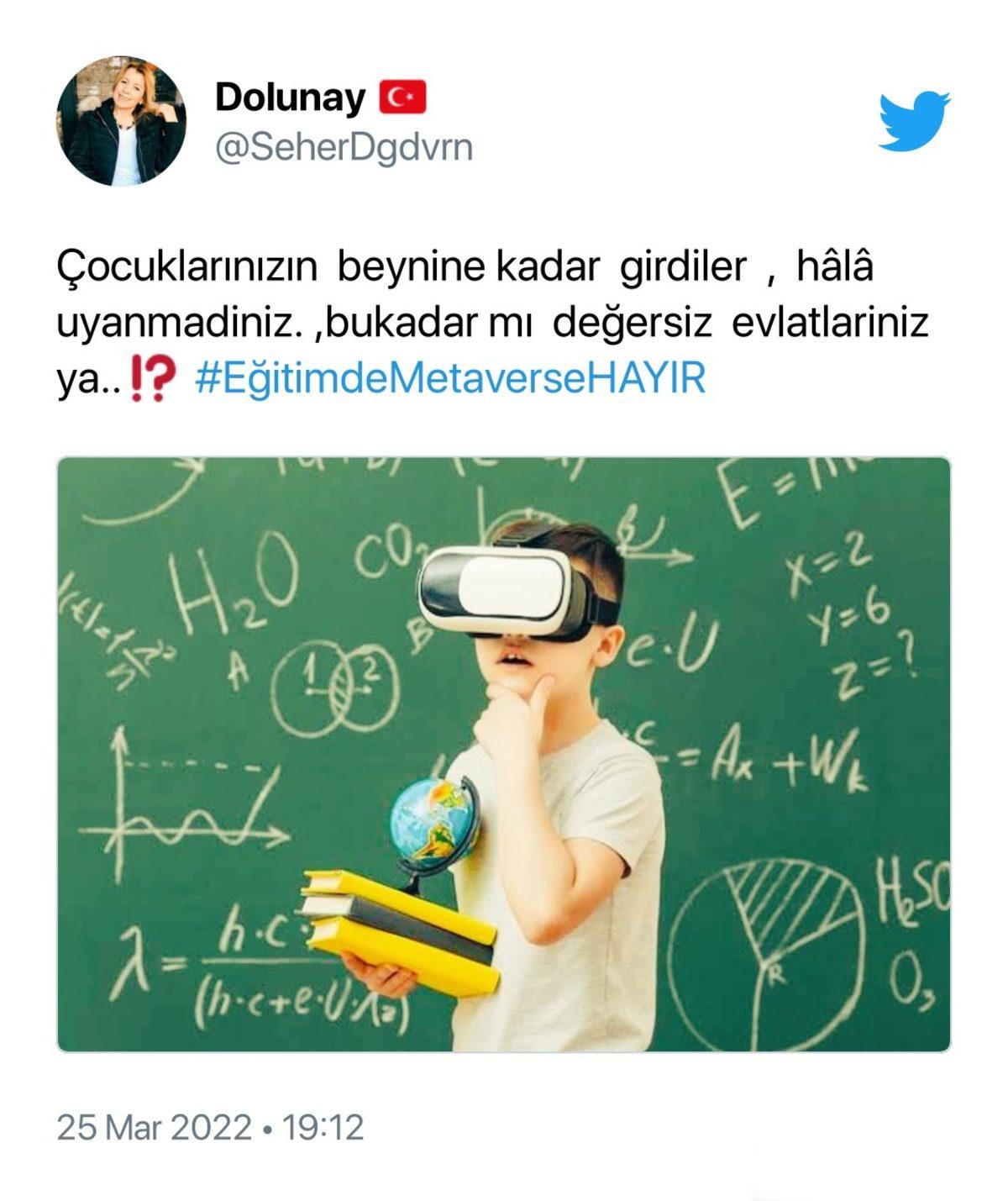 Milli Eğitim Bakanının Metaverse Açıklamaları Sonrası ’Eğitimde Metaverse’e Hayır’ Etiketi Gündem Oldu: İşte Gelen Garip Tepkiler