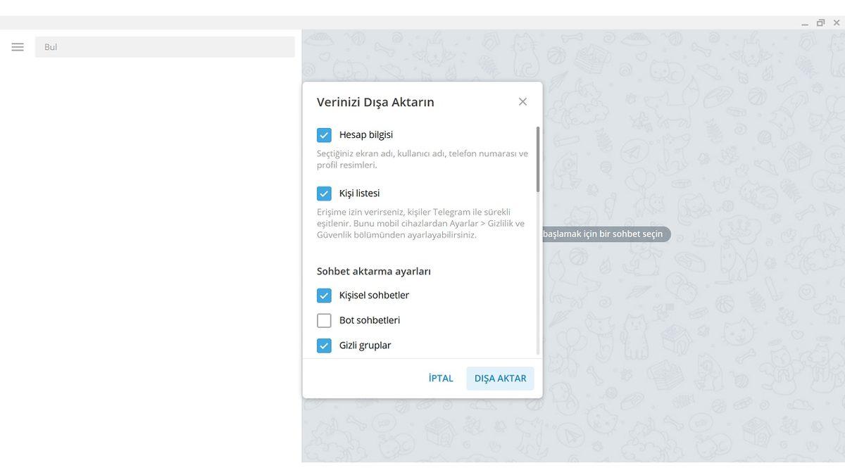 Telegram’ın Hakkınızda Topladığı Bilgileri Nasıl Öğrenirsiniz?