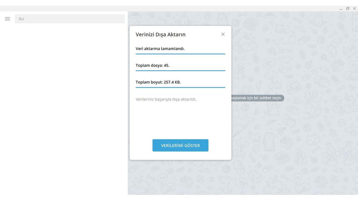 Telegram’ın Hakkınızda Topladığı Bilgileri Nasıl Öğrenirsiniz?