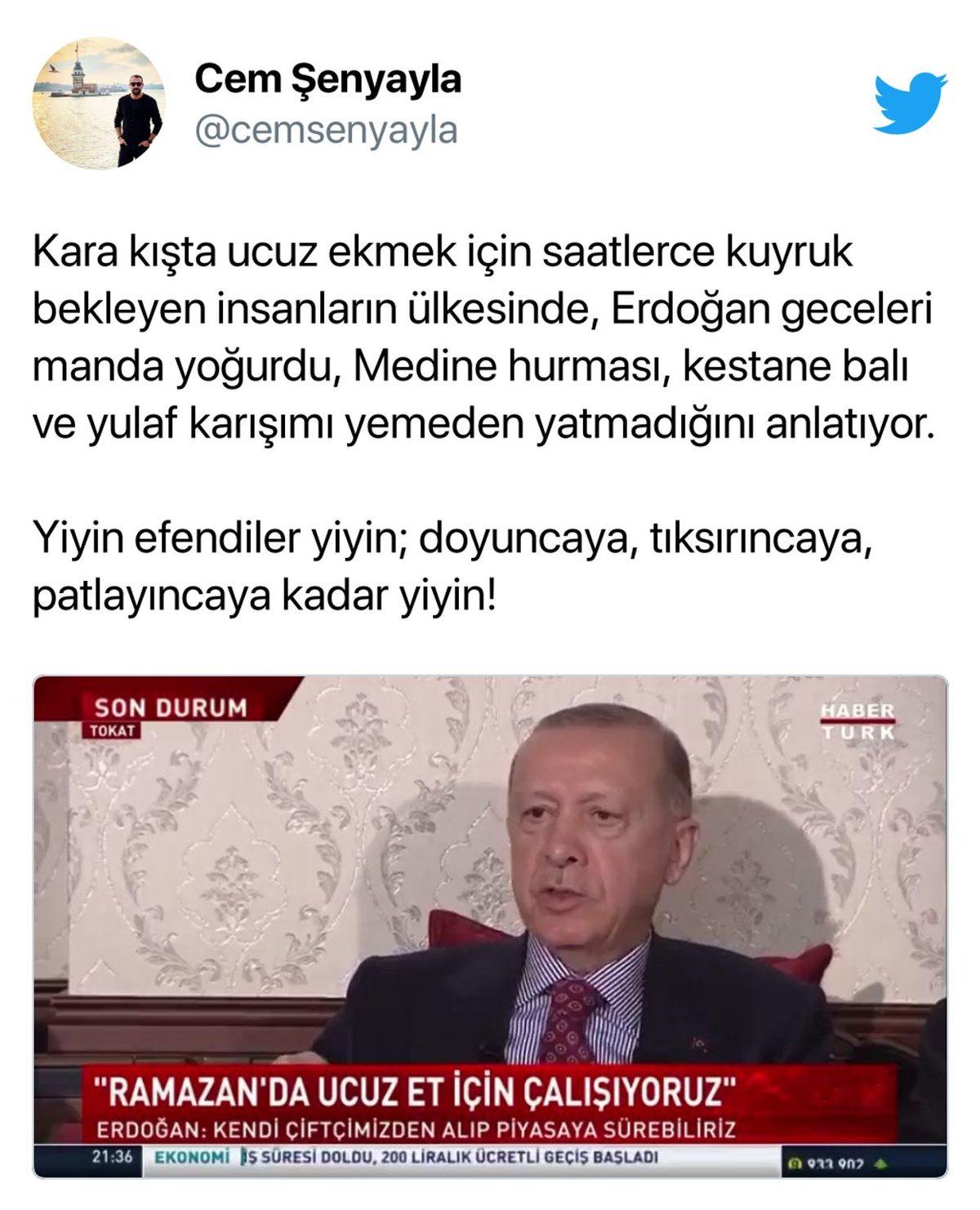 Cumhurbaşkanı Erdoğan’ın ’Bu Dörtlüyü Yer Yatarım’ Dediği Tarif Sosyal Medyanın Gündeminde: İşte Gelen Tepkiler