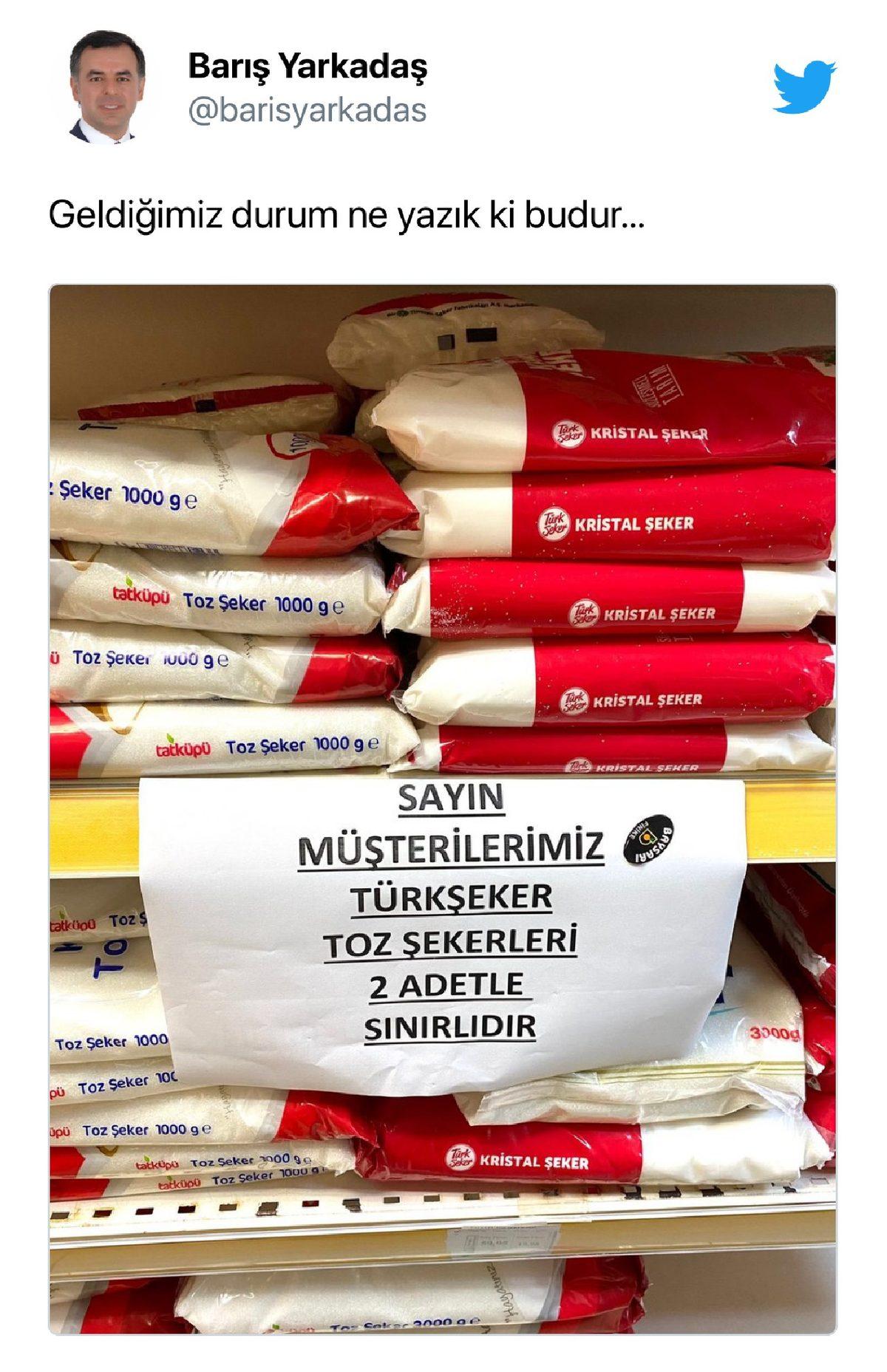 Markette Şeker Bulamayan Vatandaşın Görüntüleri Sosyal Medyada Gündem Oldu: Tepkiler Gecikmedi