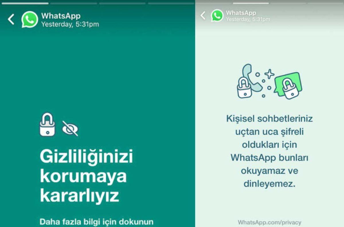WhatsApp’tan Türkiye’deki Kullanıcılarına Bu Sefer WhatsApp Üzerinden Özel Açıklama