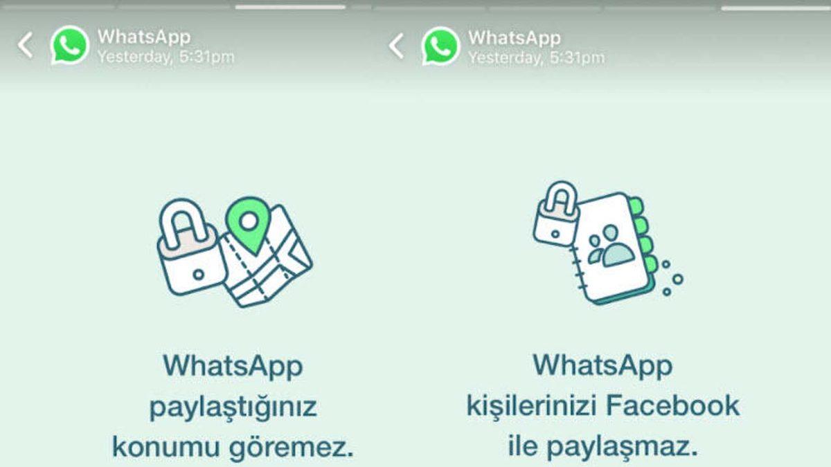 WhatsApp’tan Türkiye’deki Kullanıcılarına Bu Sefer WhatsApp Üzerinden Özel Açıklama