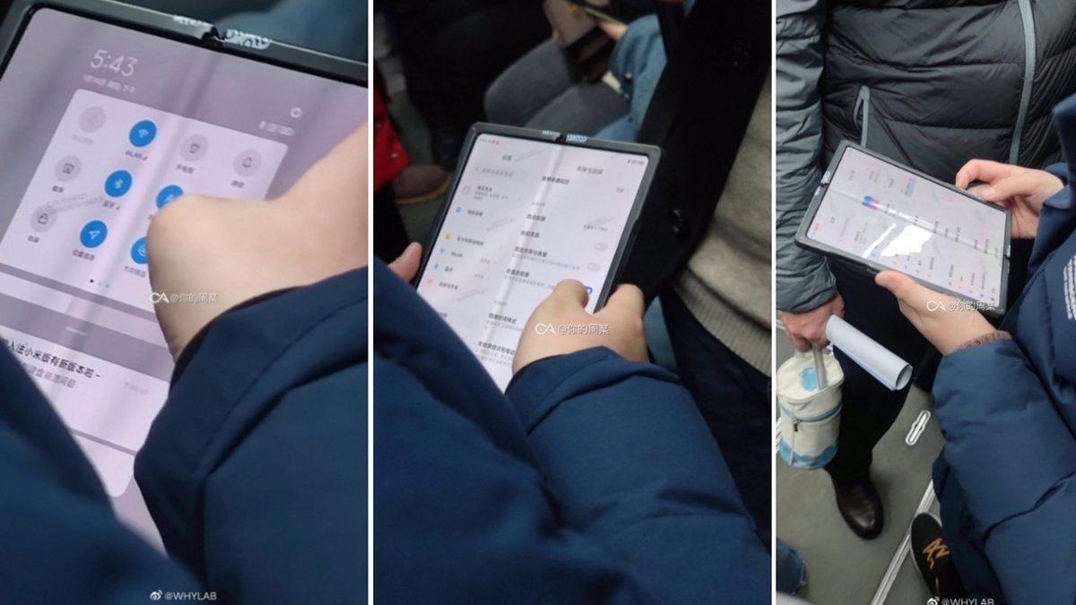 Xiaomi’nin Katlanabilir Akıllı Telefonunun Prototipi Ortaya Çıktı