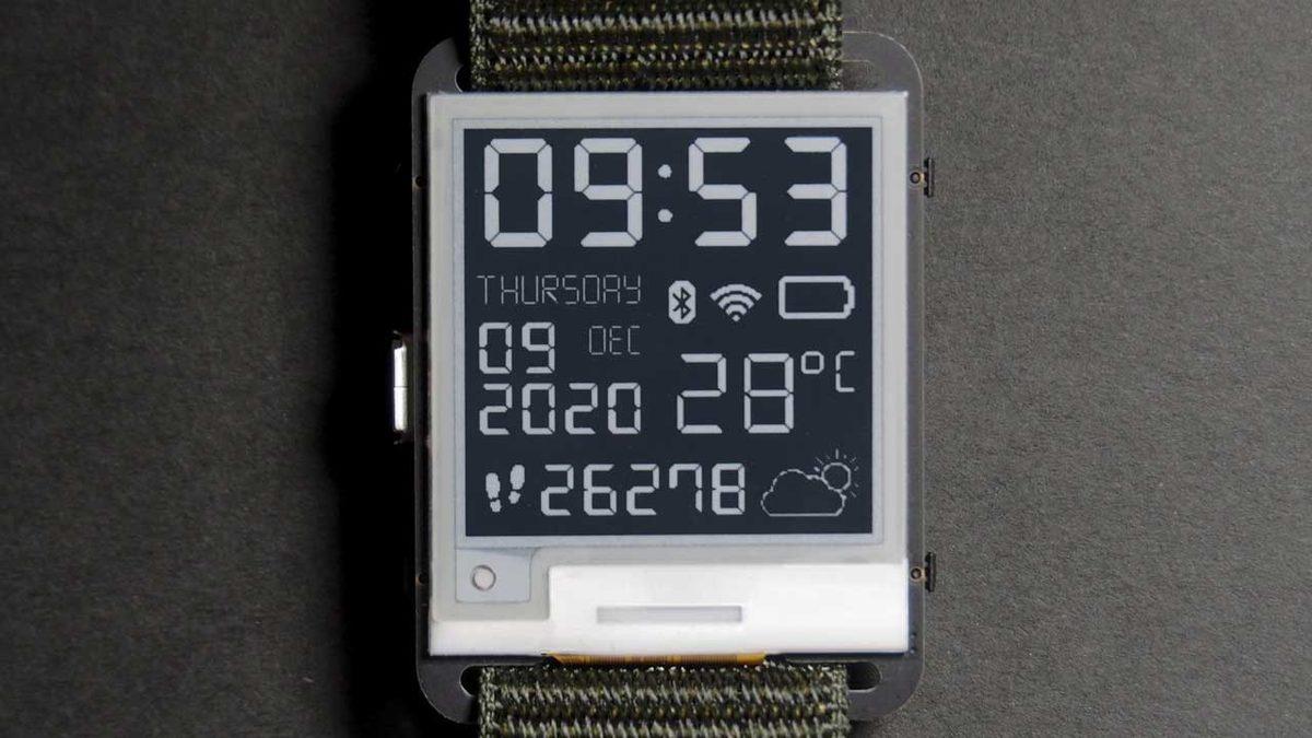 ’Kendi Akıllı Saatini Kendin Yap’ Projesi: Karşınızda Watchy