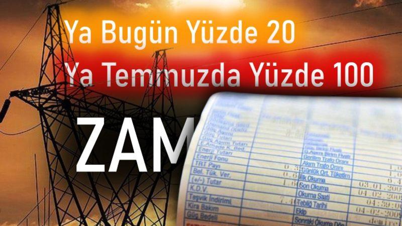 Elektriğe Yüzde 20 Zam Yapılması ’Gerektiği’ Belirtildi: Temmuza Bırakılırsa Yüzde 100’ün Üzerinde Olacak...