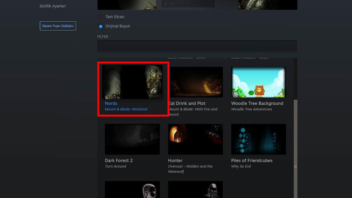 Steam’de Profil Arka Planı Nasıl Değiştirilir?