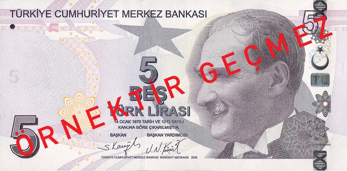 Yeni 5 TL’lik Banknotlar Tedavüle Girdi: İşte 
