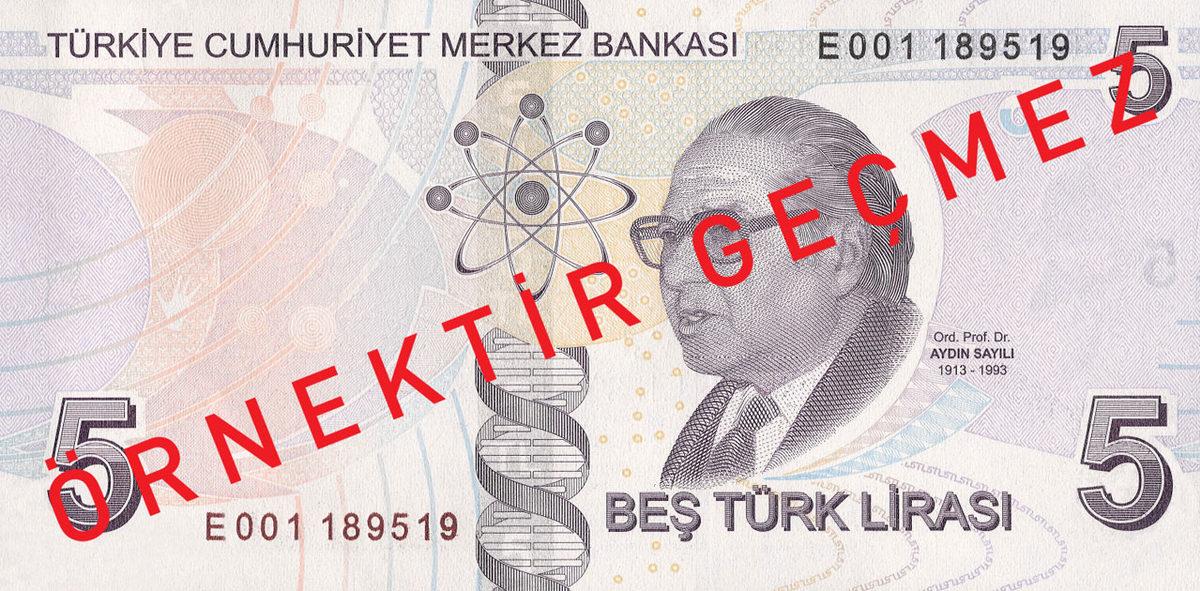 Yeni 5 TL’lik Banknotlar Tedavüle Girdi: İşte 