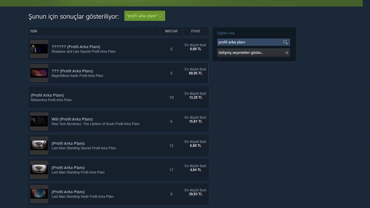 Steam’de Profil Arka Planı Nasıl Değiştirilir?