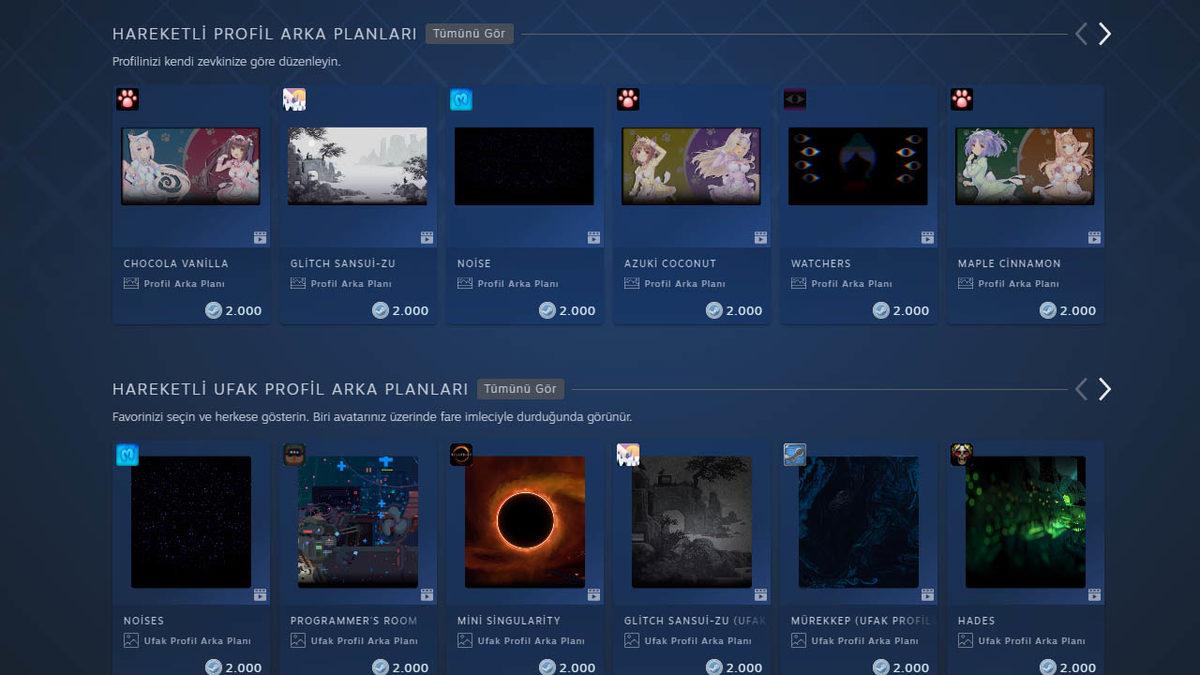 Steam’de Profil Arka Planı Nasıl Değiştirilir?