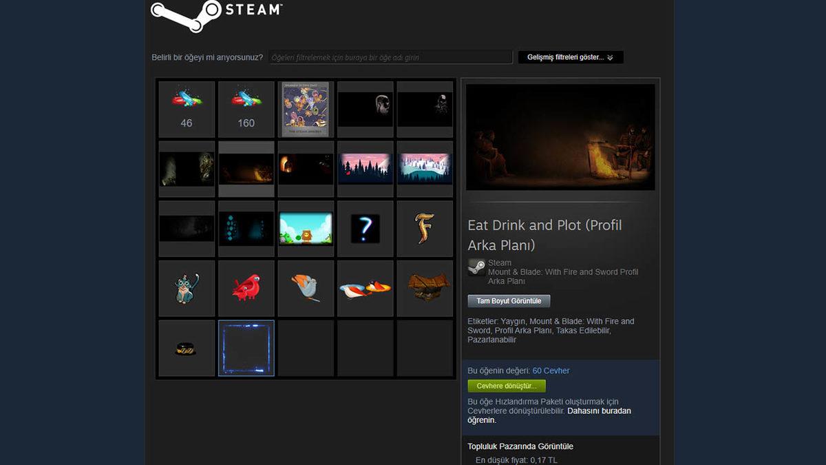 Steam’de Profil Arka Planı Nasıl Değiştirilir?