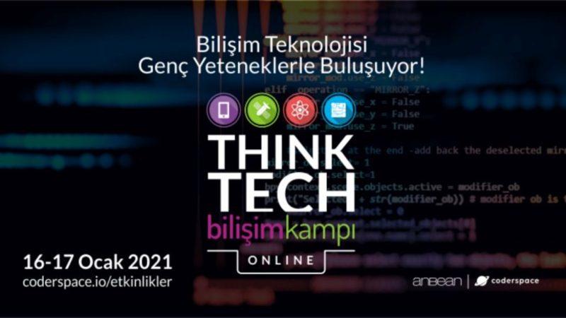 Think Tech Bilişim Kampı, 16-17 Ocak’ta Çevrimiçi Gerçekleştirilecek