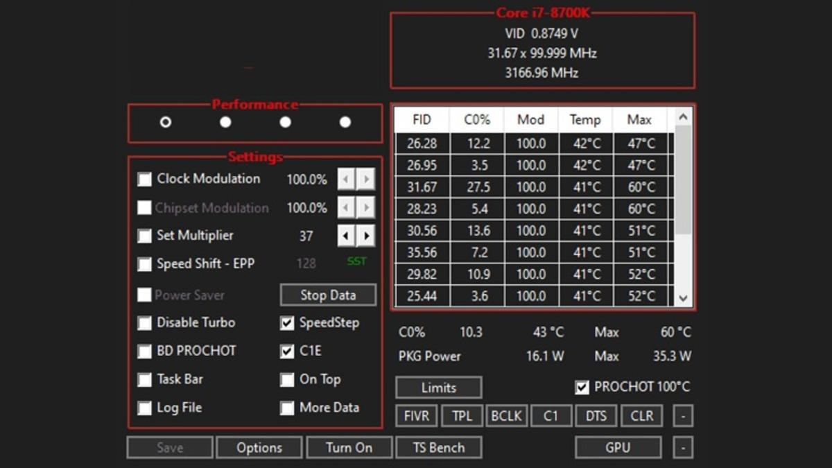 İşlemci Ayarlarını Yapabileceğiniz ThrottleStop Nedir, Ne İşe Yarar, Nasıl Kullanılır?