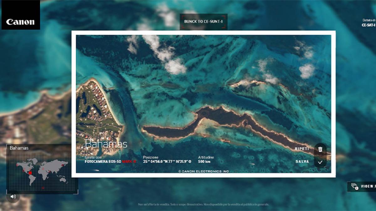 Canon, Uzaydan Dünyayı ’Fotoğraflamaya’ İmkan Tanıyan İnteraktif Sitesini Hizmete Sundu