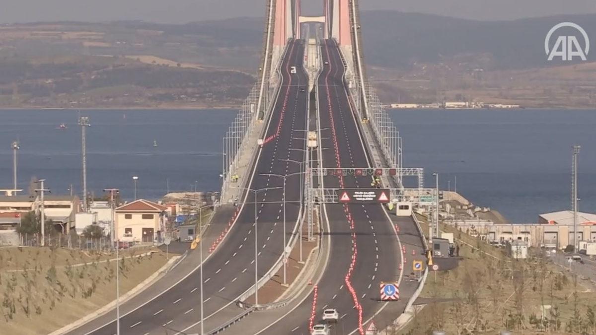 45 Bin Araç Garantili 1915 Çanakkale Köprüsü’nden 1 Günde Geçen Araç Sayısı Açıklandı