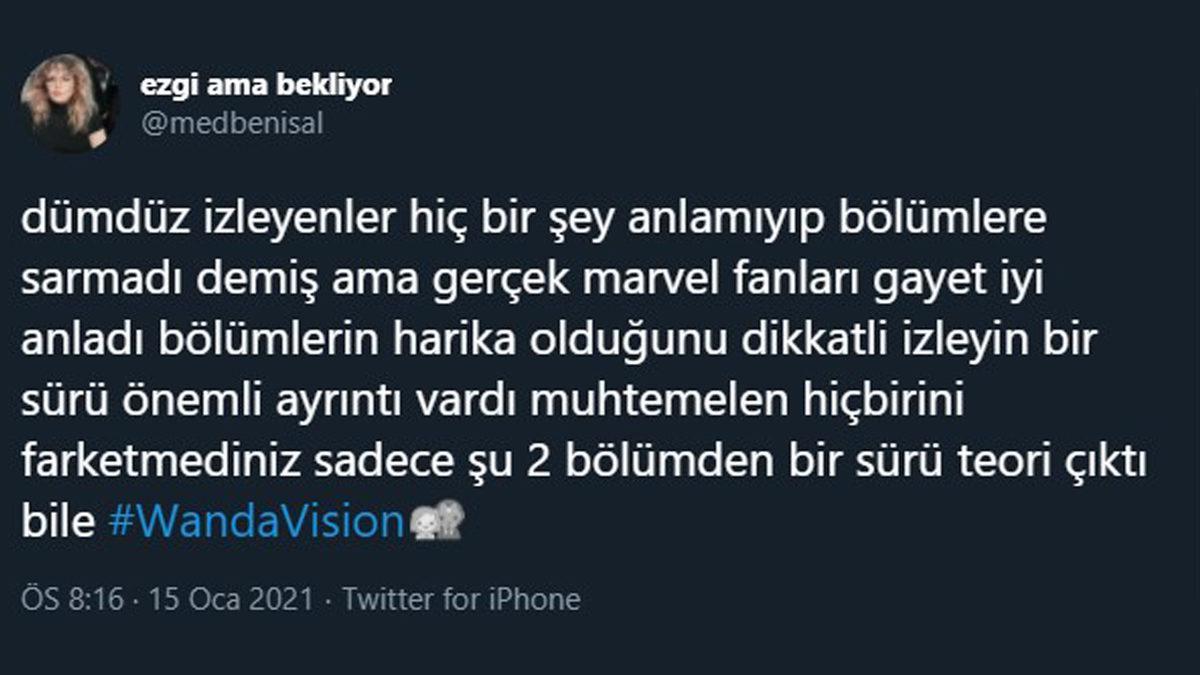 100 Üzerinden 97 Puan Alan WandaVision’a Sosyal Medya Üzerinden Gelen Tepkiler