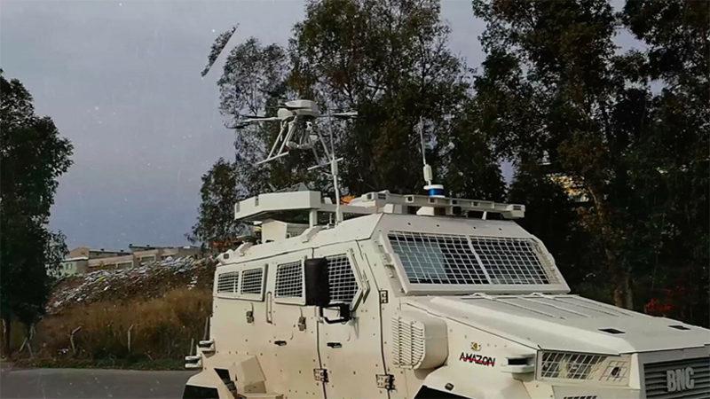 Türk Silahlı Kuvvetleri’nin Silahlı Drone Sistemi SONGAR, İlk Kez Bir Kara Aracına Entegre Edildi