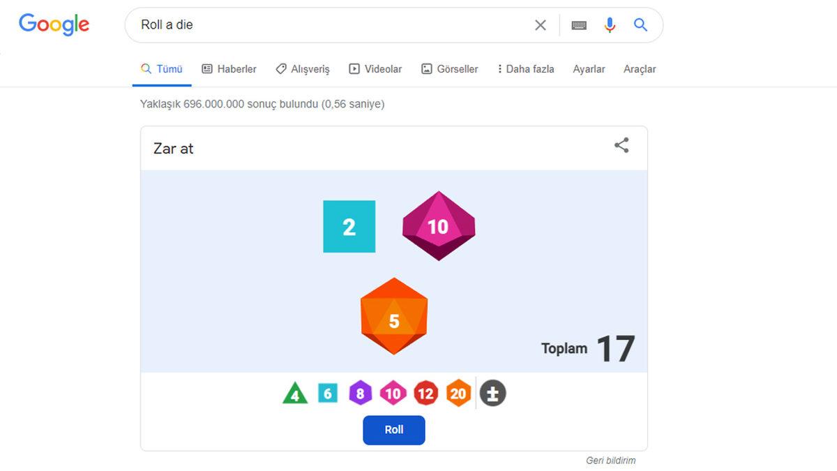 Sadece Aratarak Oynayabileceğiniz 15 Google Oyunu