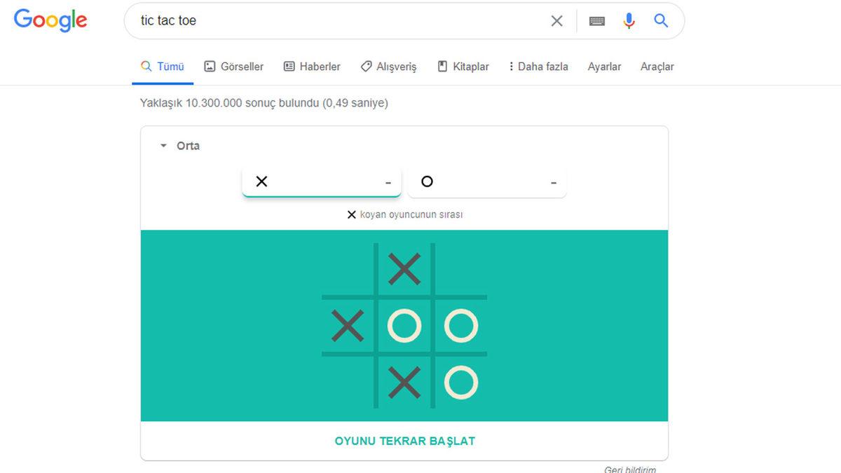 Sadece Aratarak Oynayabileceğiniz 15 Google Oyunu