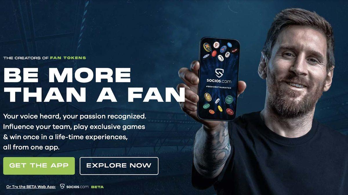 Lionel Messi; Galatasaray, Barcelona, PSG Gibi Kulüplerin Fan Tokenlerini Çıkaran Socios’un Marka Elçisi Oldu
