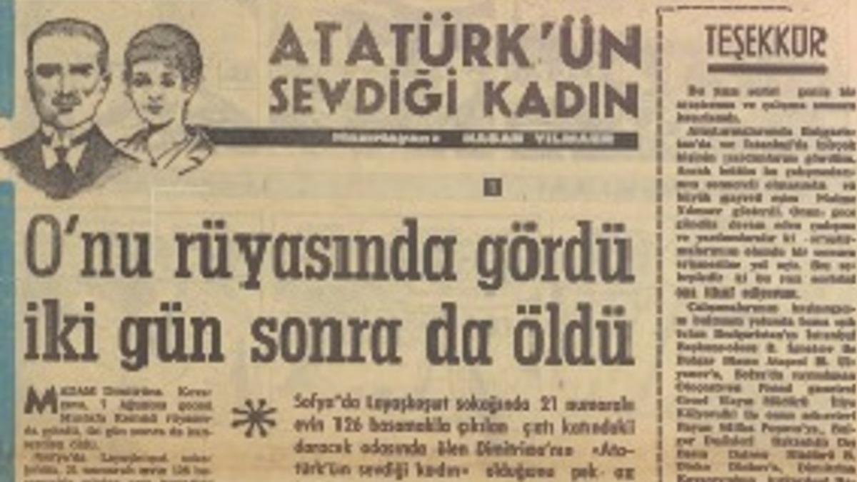 Atatürk’ün İlk Görüşte Âşık Olduğu Dimitrina Kovaçev’e Kavuşamamasının Hüzünlü Hikâyesi