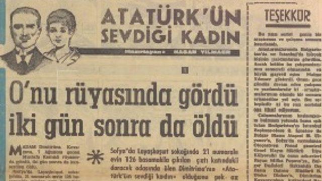 Atatürk’ün İlk Görüşte Âşık Olduğu Dimitrina Kovaçev’e Kavuşamamasının Hüzünlü Hikâyesi