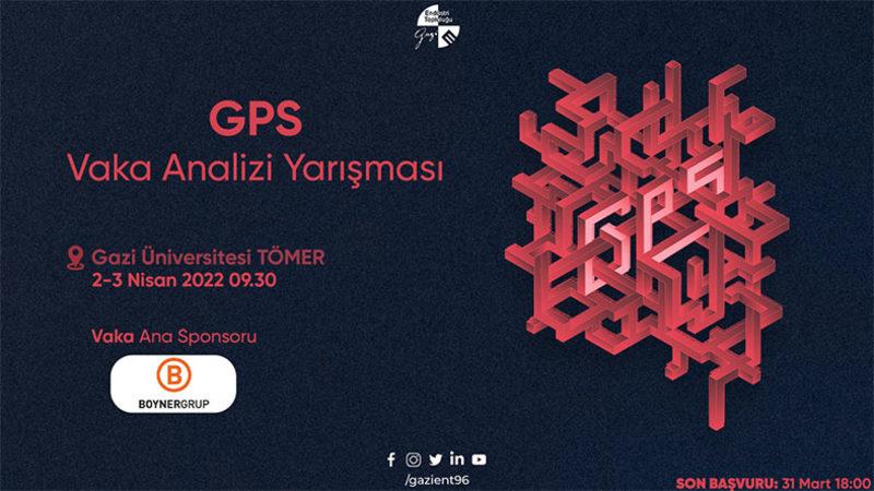 Gazi Üniversitesi GPS Vaka Analizi Yarışması 2-3 Nisan Tarihlerinde Düzenlenecek
