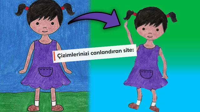 En Basit Çiziminizi Bile Anında Animasyona Dönüştüren İnternet Sitesi