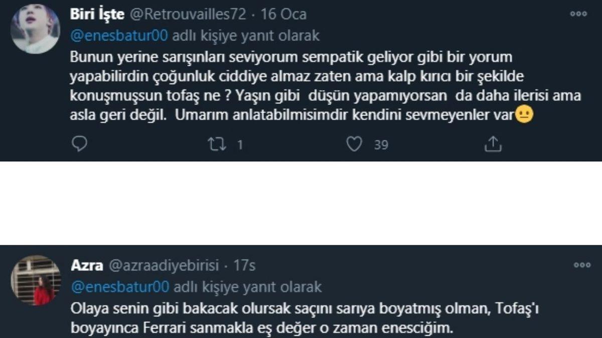 Enes Batur, Paylaştığı Bir Tweet Sonrası Eleştiri Yağmuruna Tutuldu