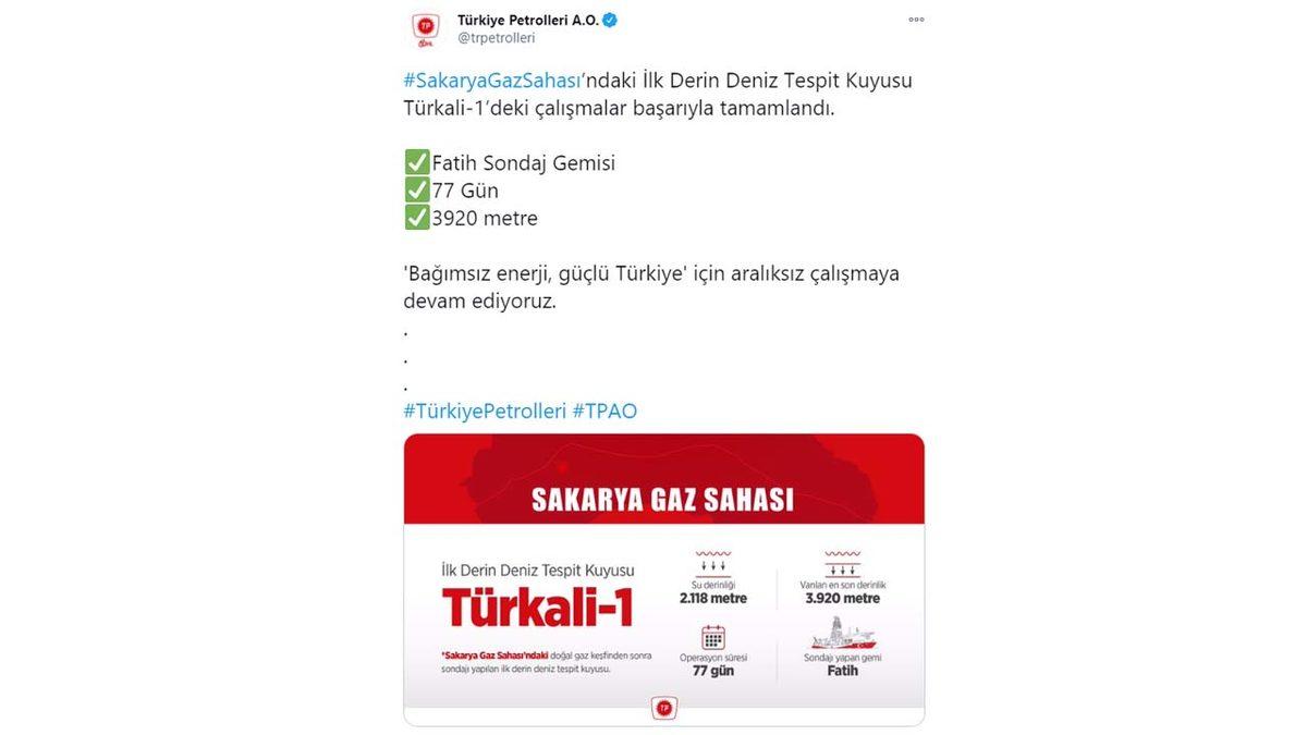 Fatih Sondaj Gemisi, Keşfedilen 405 Milyar Metreküplük Doğalgazın Sondaj Çalışmalarını Tamamladı