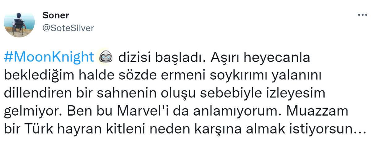 Yeni Marvel Dizisi Moon Knight’taki ’Ermeni Soykırımı’ Repliği Tepki Çekti: Sosyal Medyada ’1 Yıldız’ Kampanyası Başlatıldı
