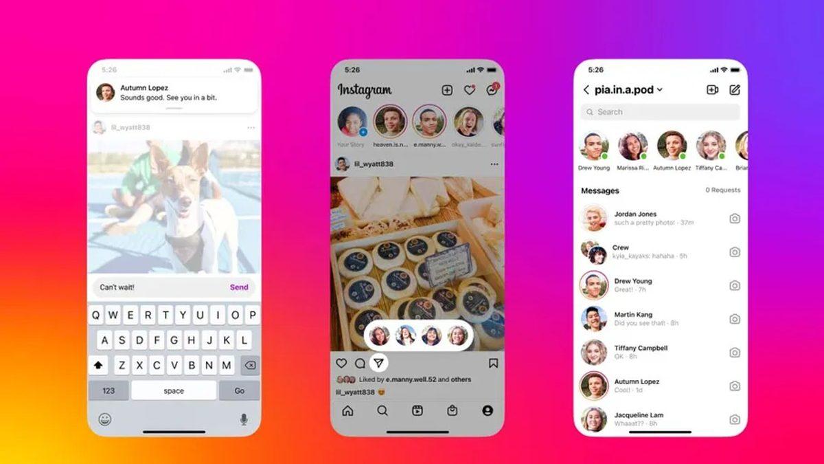 Instagram, Mesajlaşma Deneyimini Üst Seviyeye Çıkaracak Yeni Özelliklerini Duyurdu