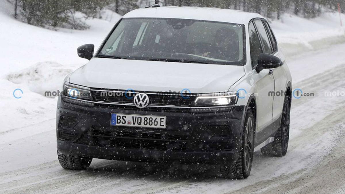 Volkswagen’in Yeni Elektrikli SUV’undan İlk Fotoğraflar Ortaya Çıktı: Elektrikli Tiguan mı Geliyor?