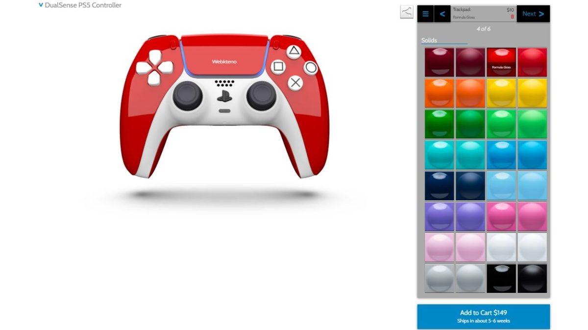 PS5 Oyun Kolu DualSense’i İstediğiniz Renklerde Tasarlayabileceğiniz İnternet Sitesi