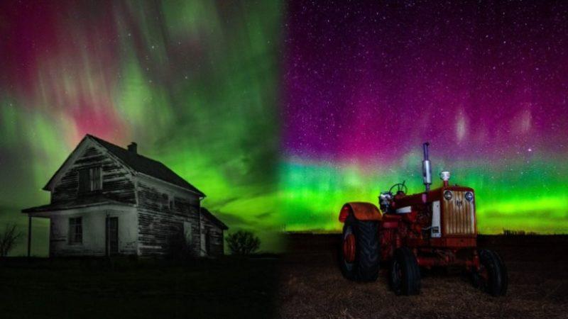 Beklenen Güneş Fırtınası Yaşandı, Kuzey Işıkları Gökyüzünü Kapladı: İşte Ortaya Çıkan Muhteşem Görüntüler [Video]