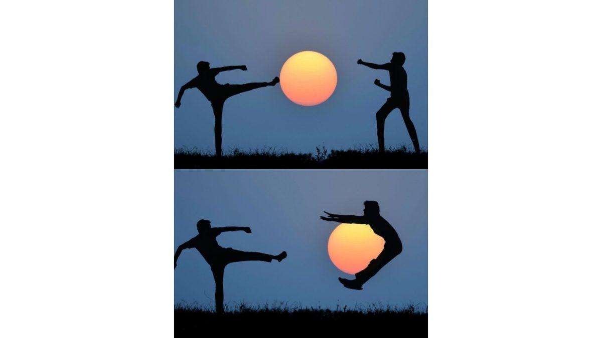 Bir Fotoğrafçının Güneş’i Kullanarak Optik İllüzyonlar Oluşturduğu Muhteşem Fotoğraflar