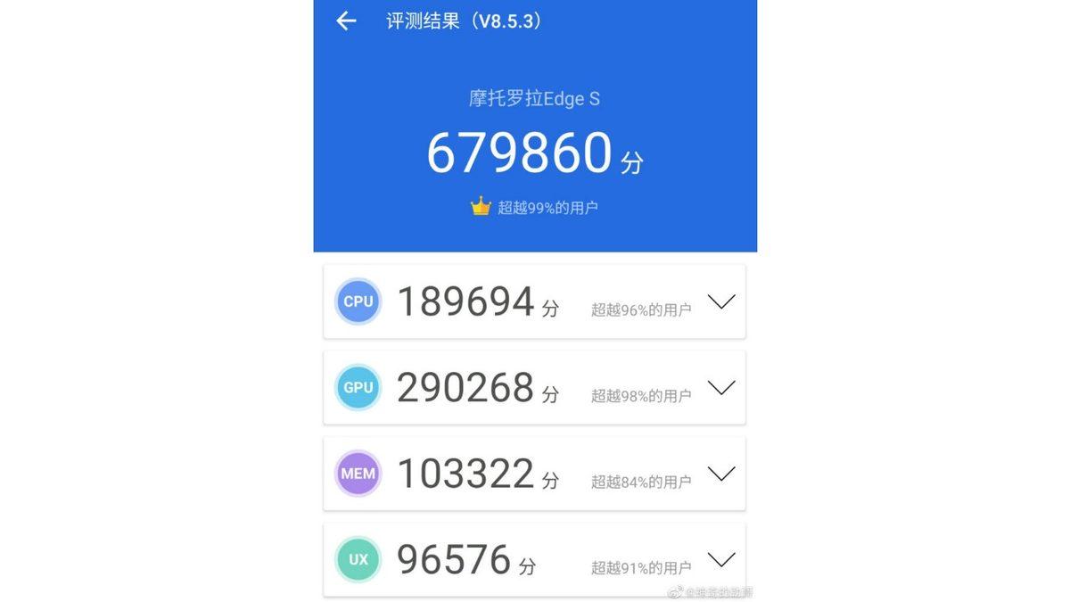 Snapdragon 870 İşlemcili Motorola Edge S’in AnTuTu Puanı Belli Oldu