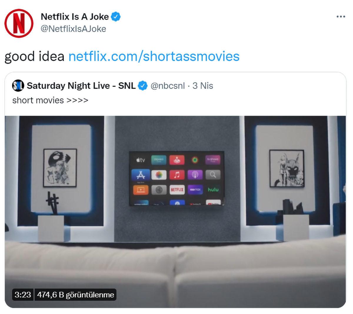 Netflix, Komedi Programındaki Öneriyi Ciddiye Aldı: Kısa Filmler İçin ’Short-Ass’ Kategorisi Açıldı!