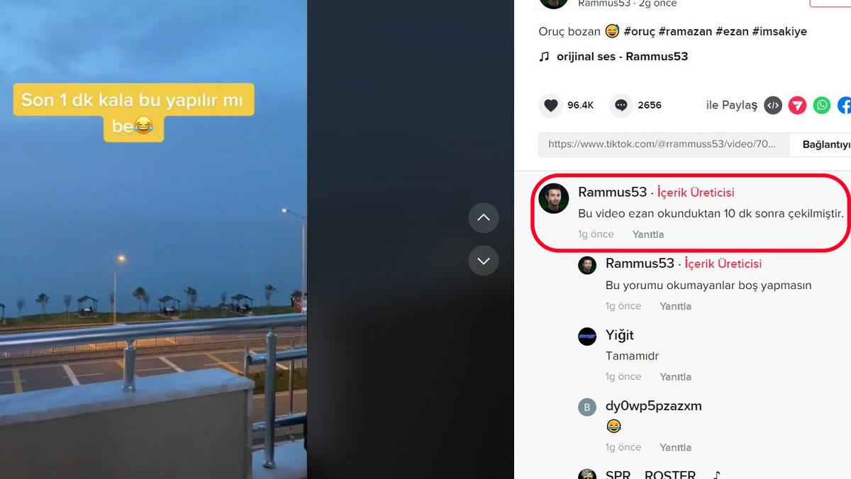 İftardan Önce Mahalleye Ezan ’Şakası’ Yapıp Oruç Bozdurduğu Söylenen Genç Sosyal Medyada Gündem Oldu [Video]